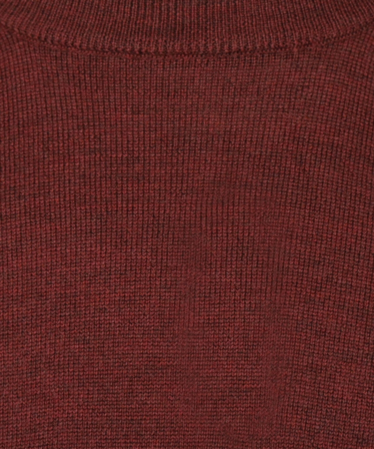 Merino Ronde Hals Pullover | Bordeaux
