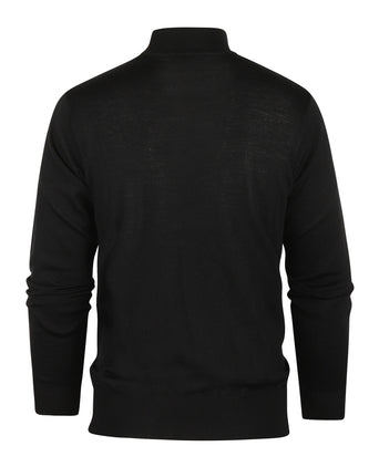 Turtle sweater Merino wool | Black