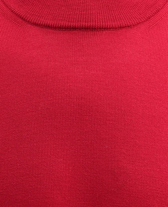 Turtle sweater Merino wool | Red
