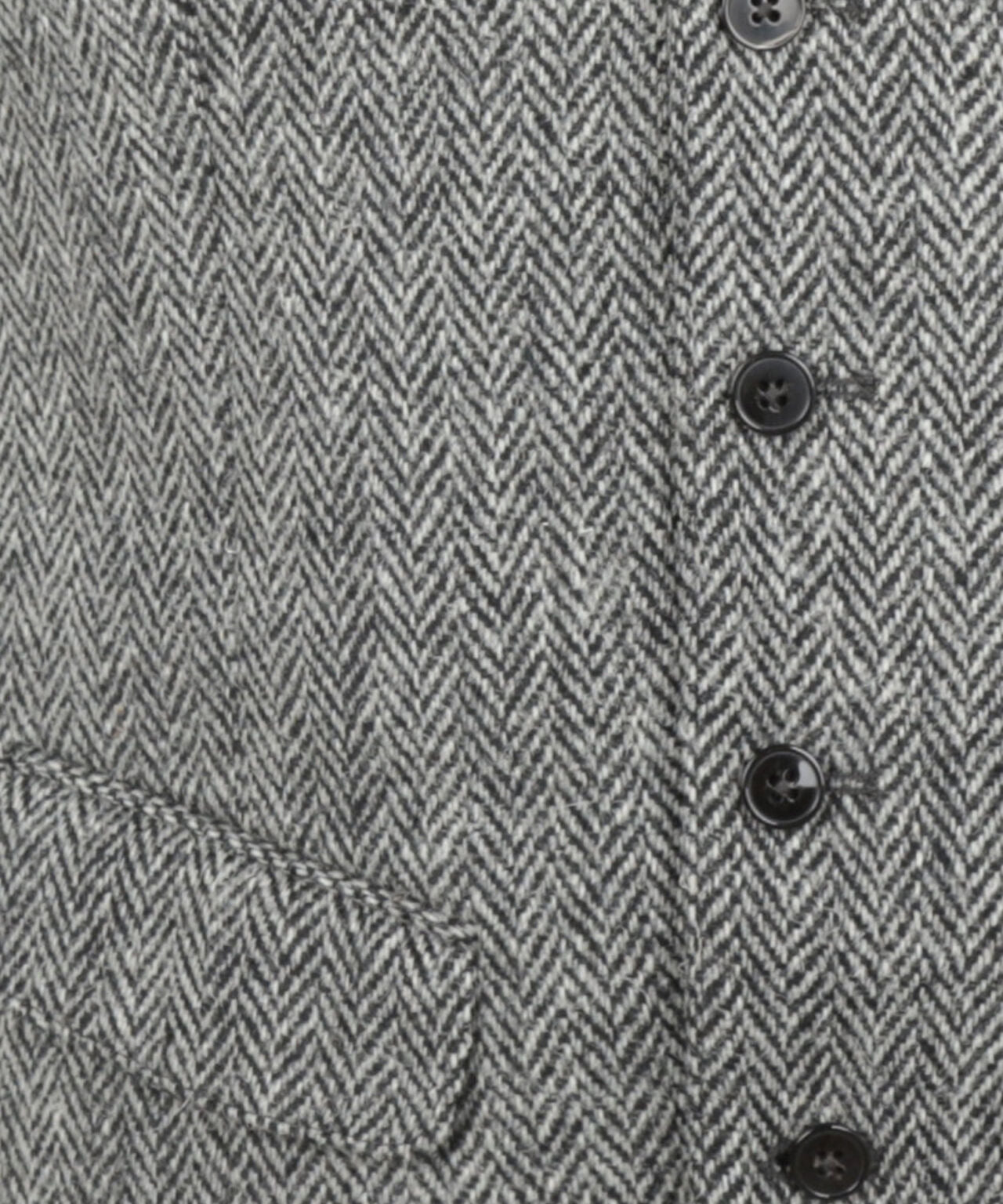 Harris Tweed Weste | Grau