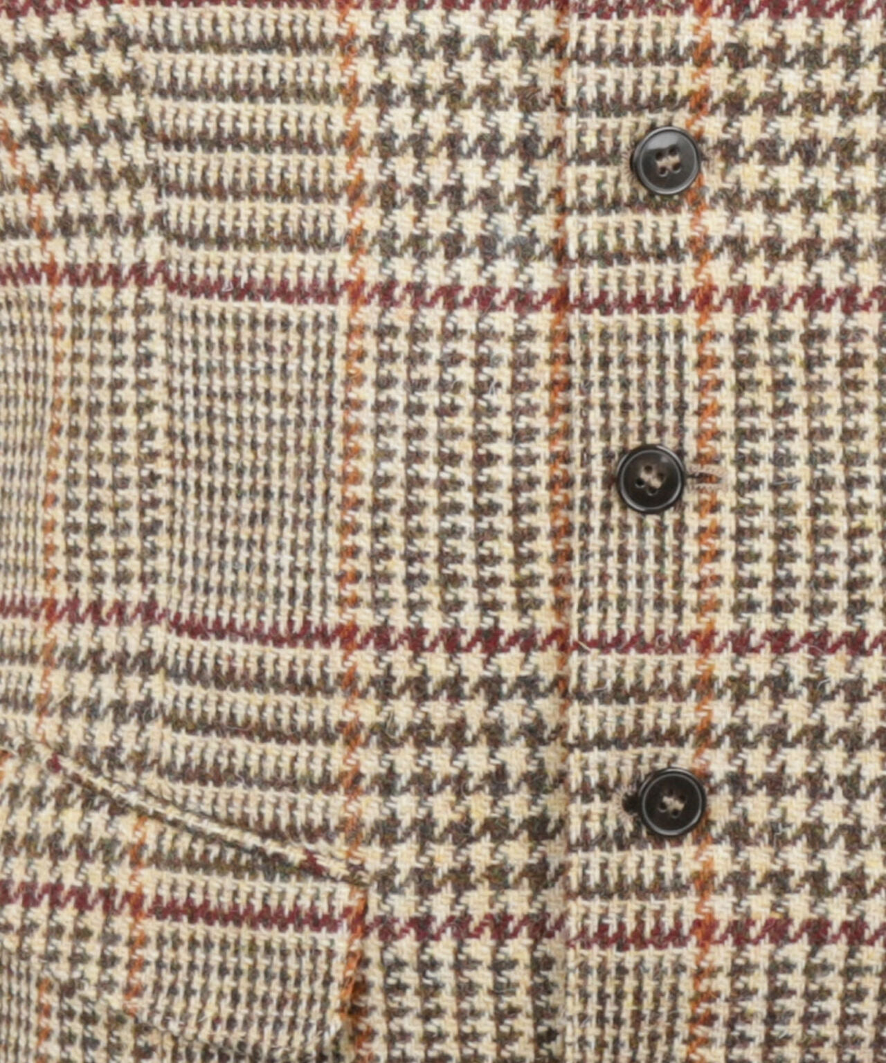 Harris Tweed Weste | Braun