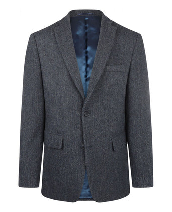 Tweed Blazer | Blue
