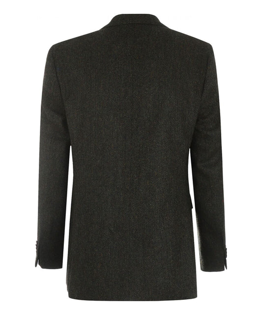 Tweed-Blazer | Grün