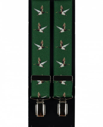 Elastic Braces with Clips | Green