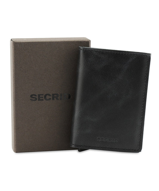 Secrid Slimwallet Card Holder | Vintage Black