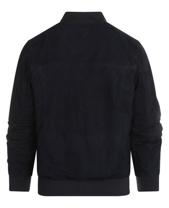 Suede Jacket Winston | Denim Blue