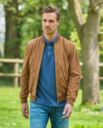 Suede Jacket Winston | Brown