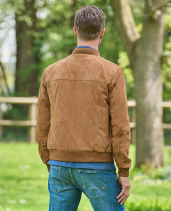 Suede Jacket Winston | Brown