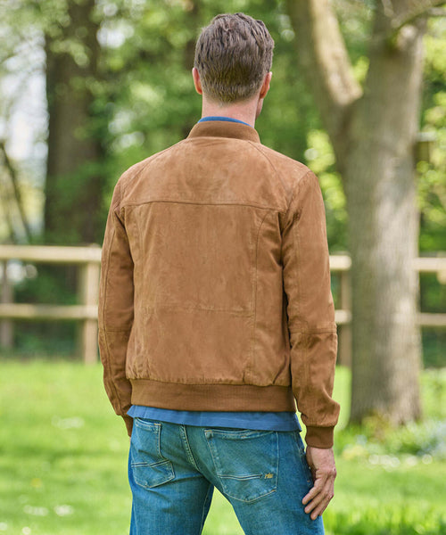 Suede Jacket Winston | Brown