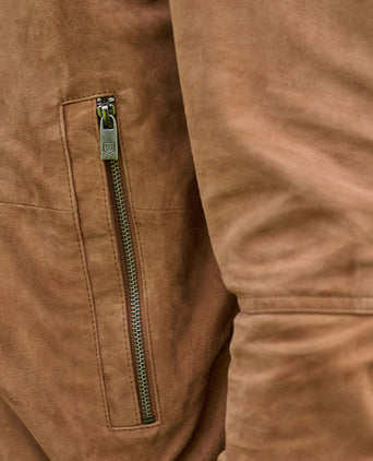 Suede Jacket Winston | Brown