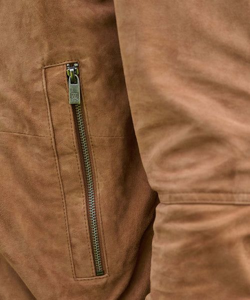 Suede Jacket Winston | Brown