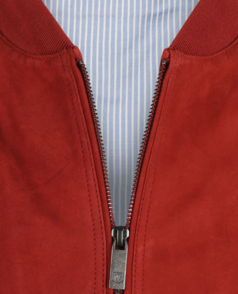 Suede Jacket Winston | Red