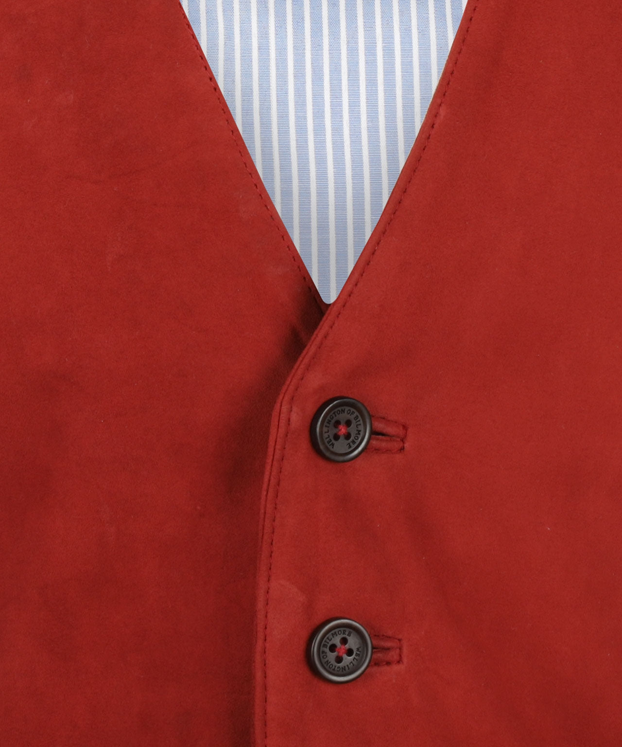 Gilet Leer | Rood