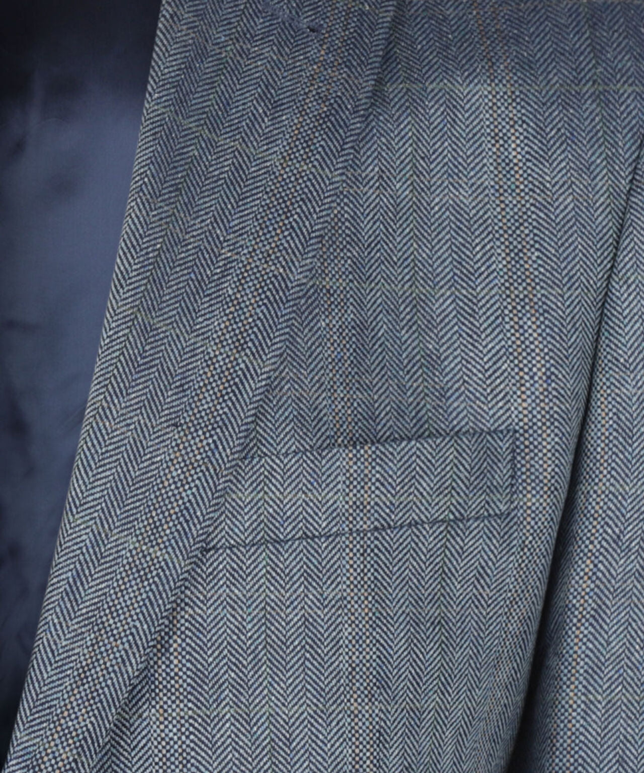 Seidenblazer | Blau