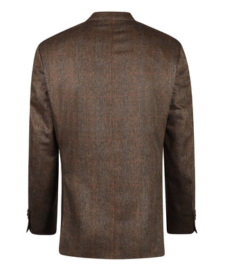 Silk Blazer | Brown Silk Blazer | Brown