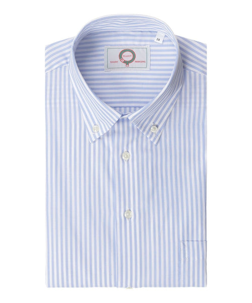 Elliot Shirt Button Down Lange Mouw | Blauw