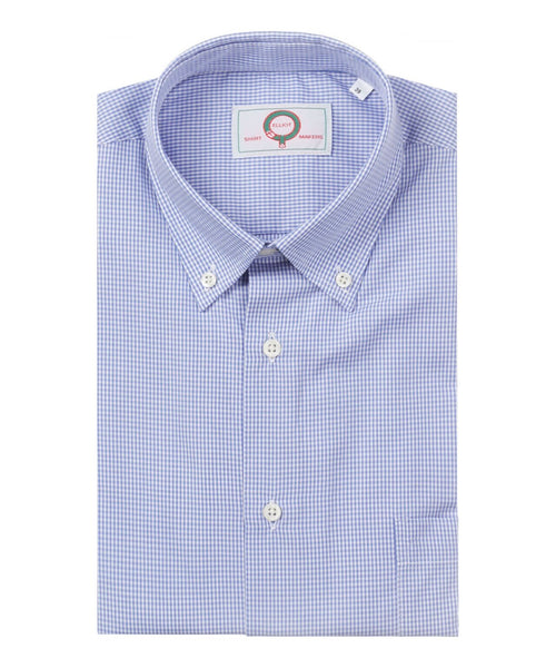 Elliot Shirt Button Down Lange Mouw | Blauw