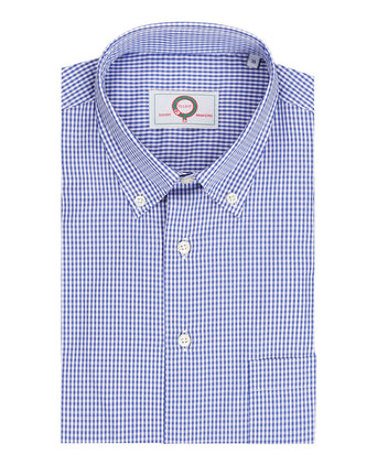Elliot Shirt Button Down Lange Mouw | Blauw