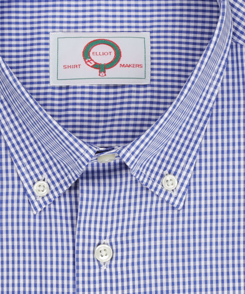 Elliot Shirt Button Down Lange Mouw | Blauw