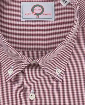 Elliot Shirt Button Down Long Sleeve | Red