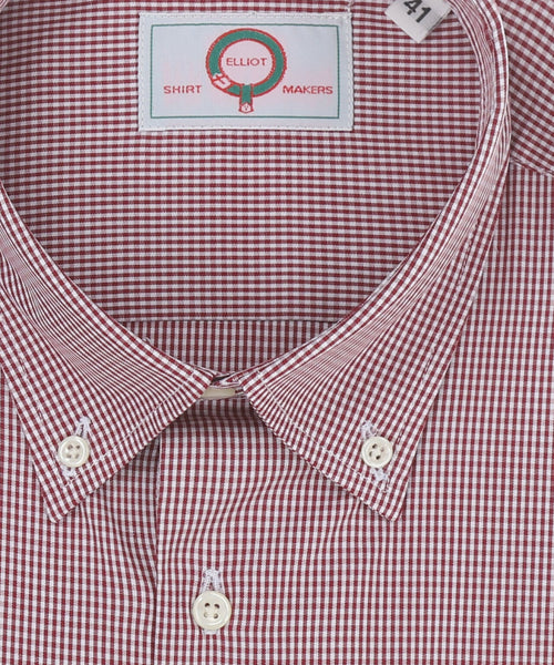 Elliot Shirt Button Down Long Sleeve | Red