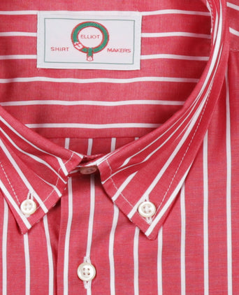 Elliot Shirt Button Down Long Sleeve | Red