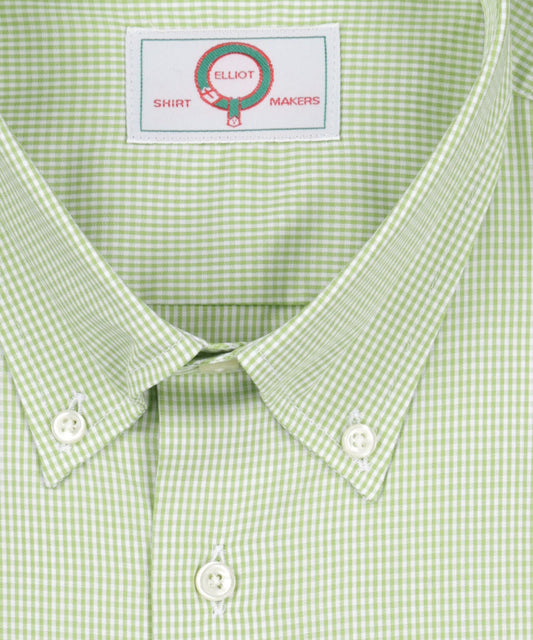 Shirt Button Down | Limoen Ruit Micro