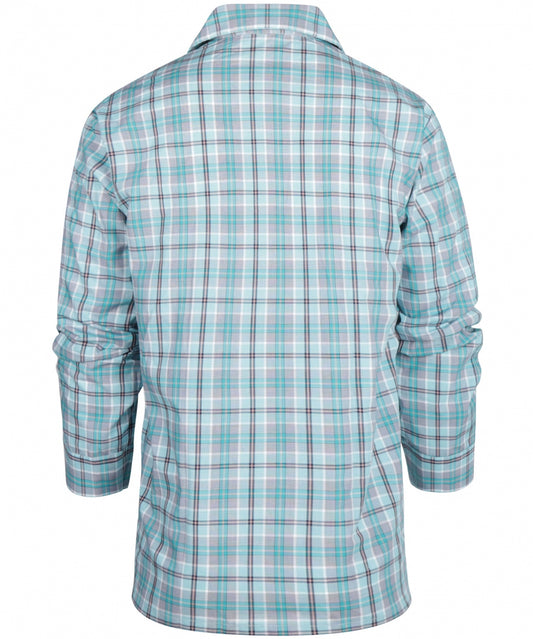 Pyjama-Set aus Luxus-Baumwolle | Blau