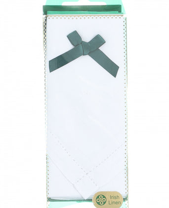 Linen Handkerchief | White