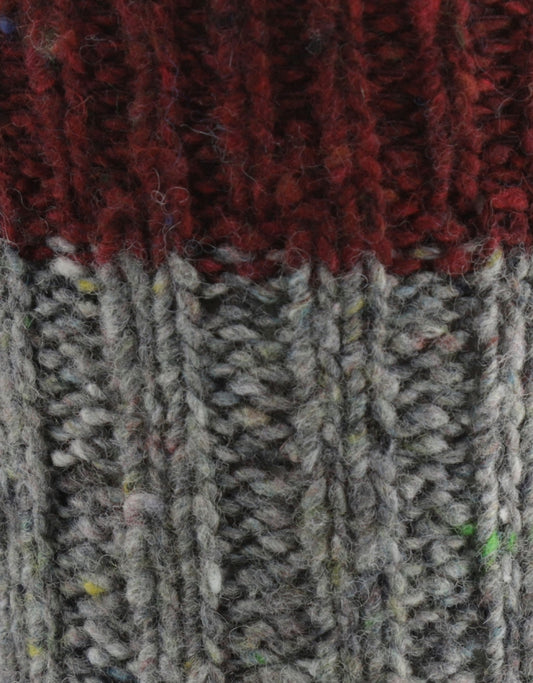 Herrensocken mit Fleckenmuster | Grau