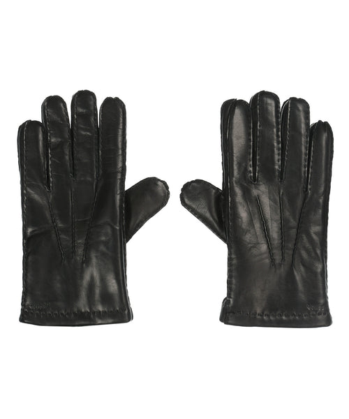 Classic Leather Gloves | Black
