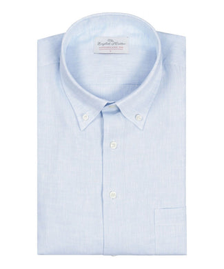 Shirt linen long sleeves | Blue Shirt linen long sleeves | Blue