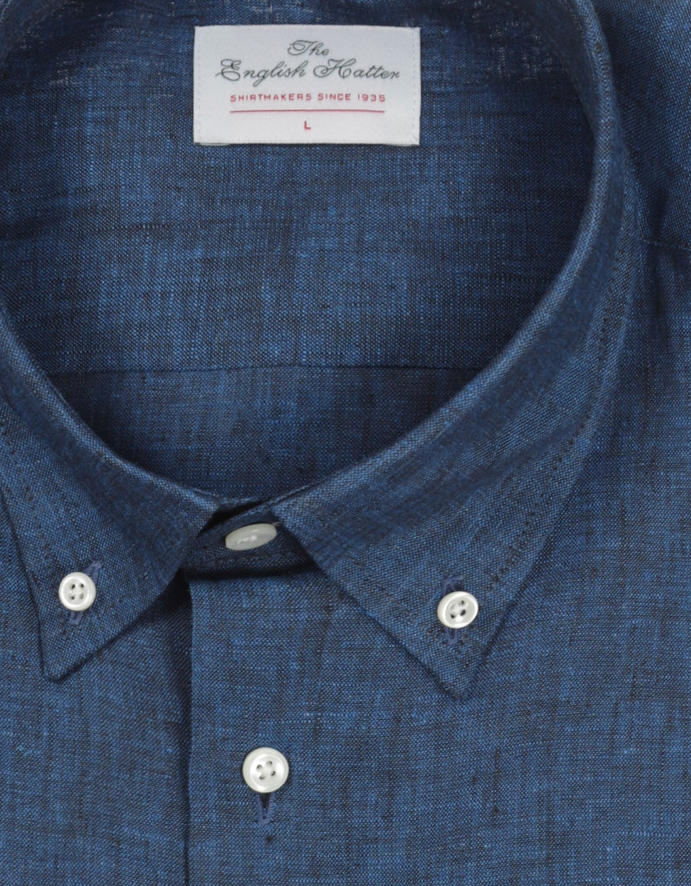 Shirt Linnen | Navy