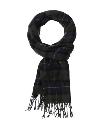 Barbour Lambswool Scarf | Olive Night