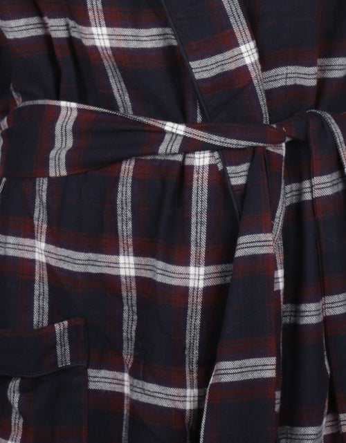 Dressing gown cotton | Blue