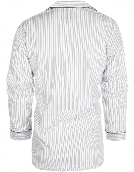 Luxuriöser Flanell-Pyjama-Set | Blau