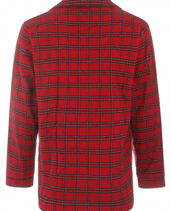 Luxury Flannel Pyjama Set | Red