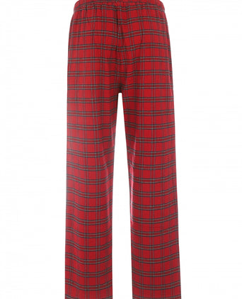 Luxe Flanellen Pyjama Set | Rood