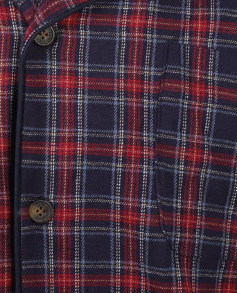 Luxe Flanellen Pyjama Set | Paars