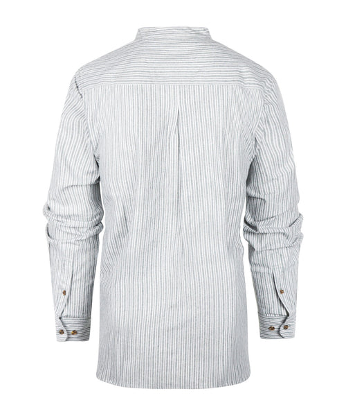 Overhemd Grandfather Shirt | Grijs