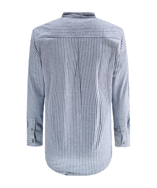Shirt Grandfather Shirt | Blue