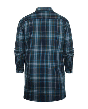 Overhemd Grandfather Shirt | Blauw
