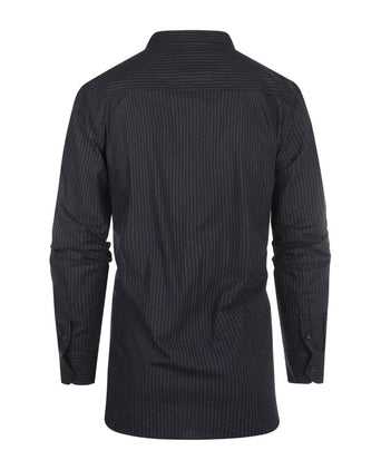 Shirt Grandfather Shirt | Navy Blue