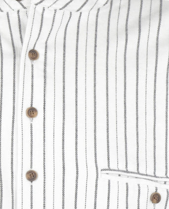 Shirt Grandfather Shirt | White