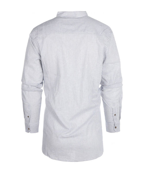 Shirt Grandfather Shirt linen | Blue