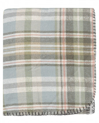 Warme fleece plaid | Groen