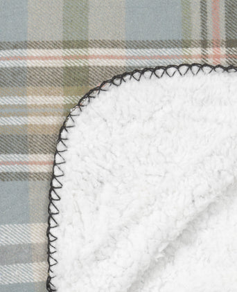 Warme fleece plaid | Groen