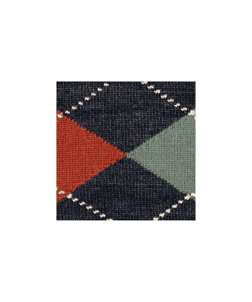 Edinburgh Melange Men's Socks | Blue