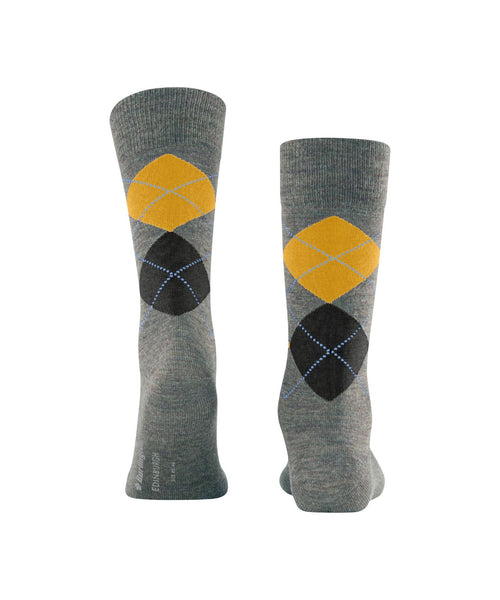 Edinburgh Melange Men's Socks | Blue