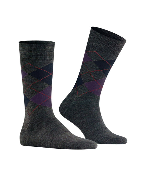 Edinburgh Melange Men's Socks | Green